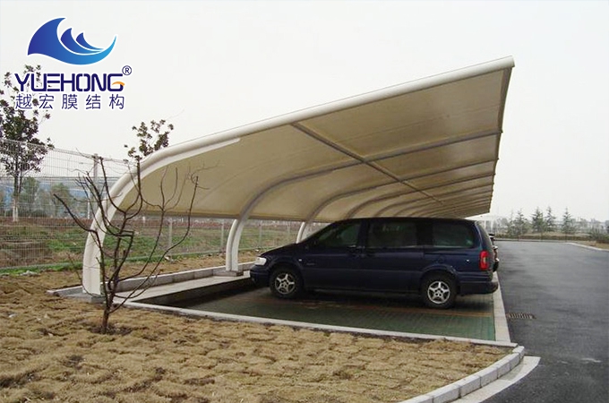 膜結構汽車棚